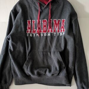 Stadium Athletics Gray and Red Alabama Crimson Tide Sweatshirt. Size XL